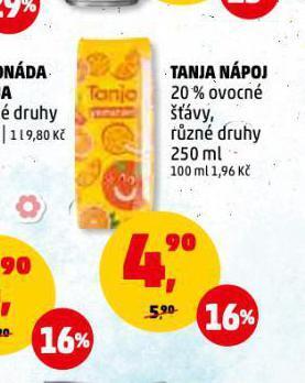 Penny Market Tanja nápoj nabídka