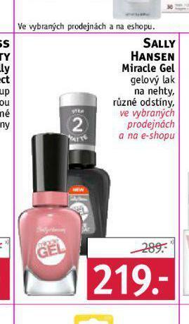 Rossmann Sally hansen gelový lak na nehty nabídka