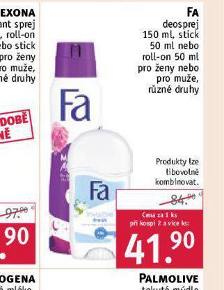 Rossmann Fa deosprej nabídka