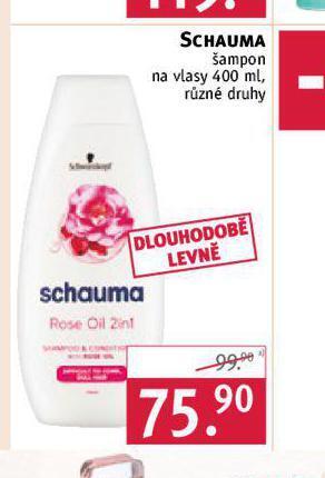 Rossmann Schauma šampon nabídka