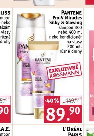 Rossmann Pantene šampon, kondicioner nabídka