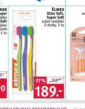 Rossmann Elmex zubní kartáček nabídka