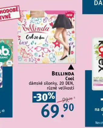 Rossmann Bellinda cool dámské silonky nabídka