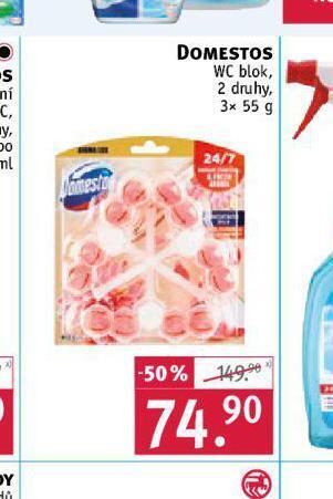 Rossmann Domestos wc blok nabídka