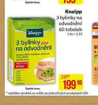 Teta Kneipp 3 bylinky na odvodnění nabídka