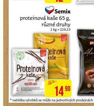 Teta Semix proteinová kaše nabídka