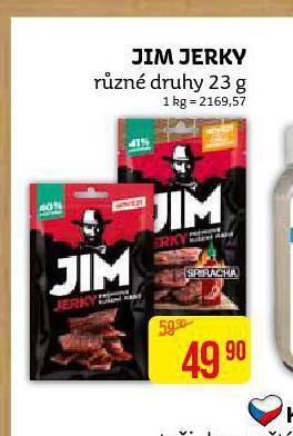 Teta Jim jerky nabídka