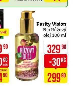 Teta Purity vision bio růžový olej nabídka