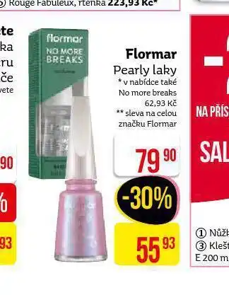 Teta Flormar pearly laky nabídka