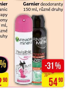 Teta Garnier deodorant nabídka