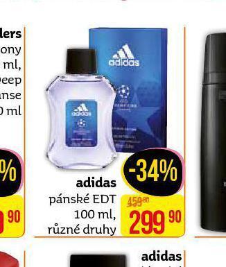 Teta Adidas pánské edt nabídka