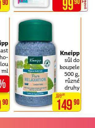 Teta Kneipp sůl do koupele nabídka