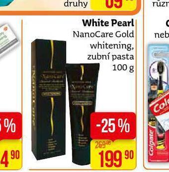 Teta White pearl nanocare gold whitening zubní pasta nabídka