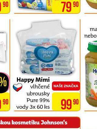 Teta Happy mimi vlhčené ubrousky nabídka