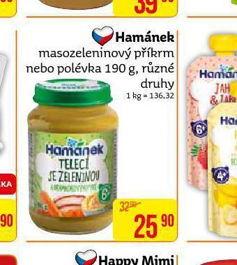 Teta Hamánek masozeleninový příkrm nabídka