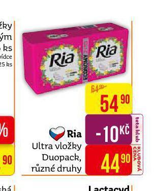Teta Ria ultra vložky nabídka