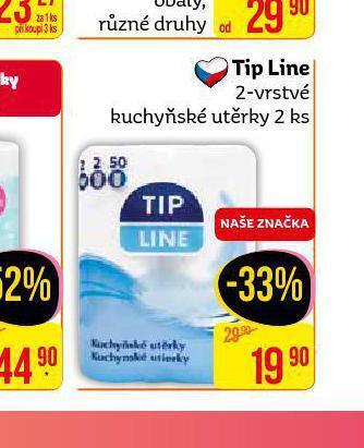 Teta Tip line kuchyňské utěrky nabídka