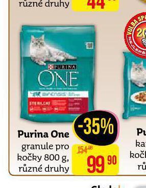 Teta Purina one granule pro kočky nabídka