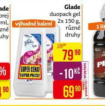 Teta Glade duopack gel nabídka