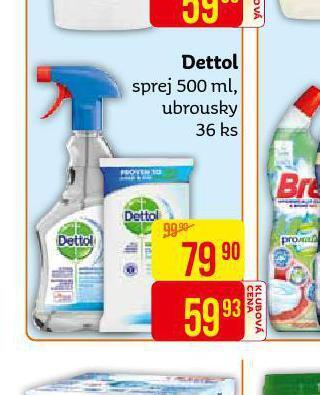 Teta Dettol sprej nabídka