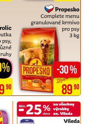 Propesko granule pro psy
