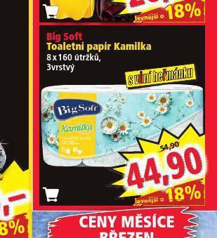 Norma Big soft toaletní papír nabídka