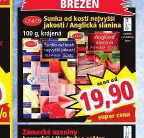 Norma Anglická slanina nabídka