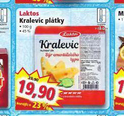Laktos kralevic plátky