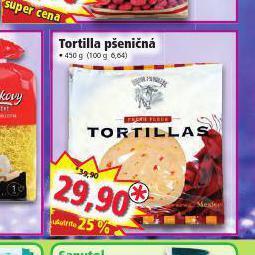 Norma Tortilla pšeničná nabídka