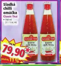 Norma Sladká chilli omáčka nabídka