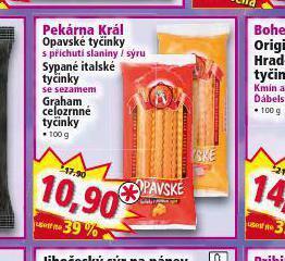 Sypané italské tyčinky