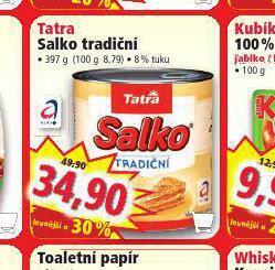 Norma Tatra salko tradiční nabídka
