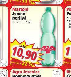 Norma Mattoni jemně perlivá nabídka