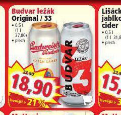 Norma Pivo budvar 33 nabídka