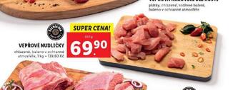 Lidl Vepřové nudličky nabídka