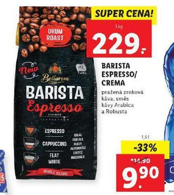 Lidl Barista espresso / crema nabídka