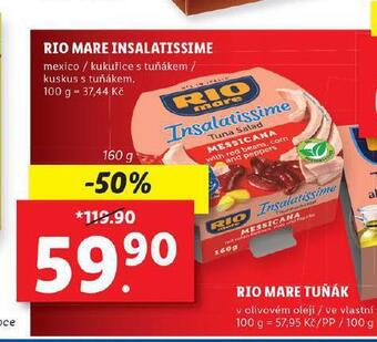 Lidl Rio mare insalatissime nabídka
