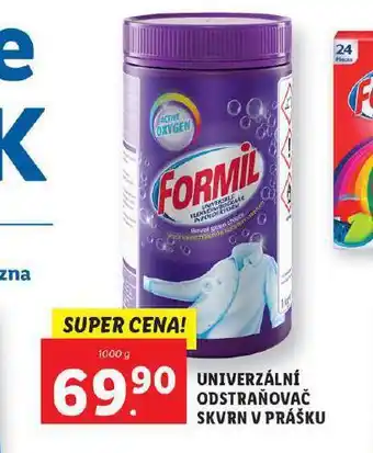 Lidl Formil univerzální odstraňovač skvrn v prášku nabídka