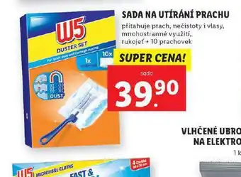Lidl W5 sada na utírání prachu nabídka