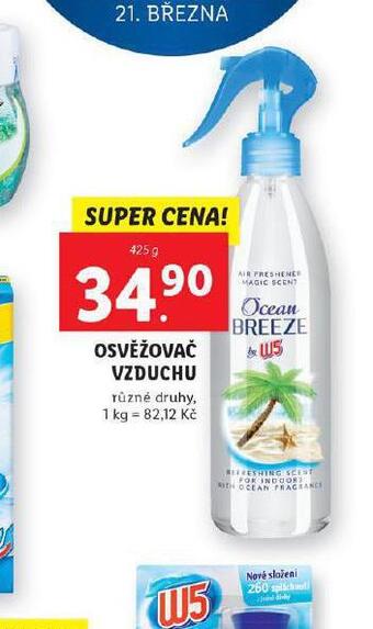 Lidl Osvěžovač vzduchu nabídka