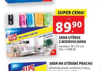 Lidl Sada utěrek z mikrovlákna nabídka