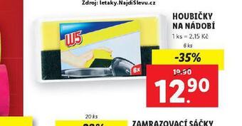 Lidl W5 houbičky na nádobí nabídka