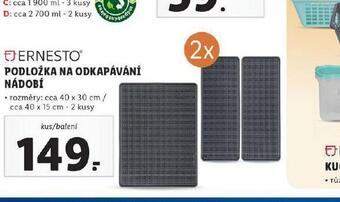 Lidl Podložka na odkapávání nádobí nabídka