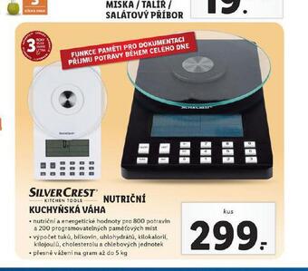 Lidl Kuchyňská váha nabídka