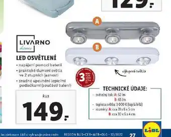 Lidl Led osvětlení nabídka