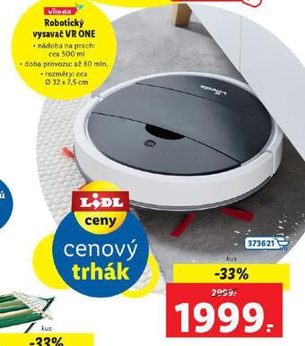 Lidl Robotický vysavač vr one nabídka