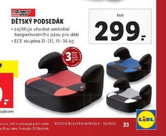 Lidl Dětský podsedák nabídka