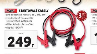 Lidl Startovací kabely nabídka