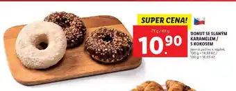 Lidl Donut se slaným karamelem nabídka