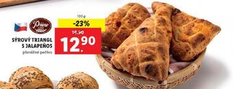 Lidl Sýrový triangl s jalapenos nabídka